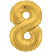 Цифра 8 золото