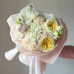 Авторский букет в кремовой гамме № 93