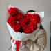 Монобукет из 9 красных французских роз Нина