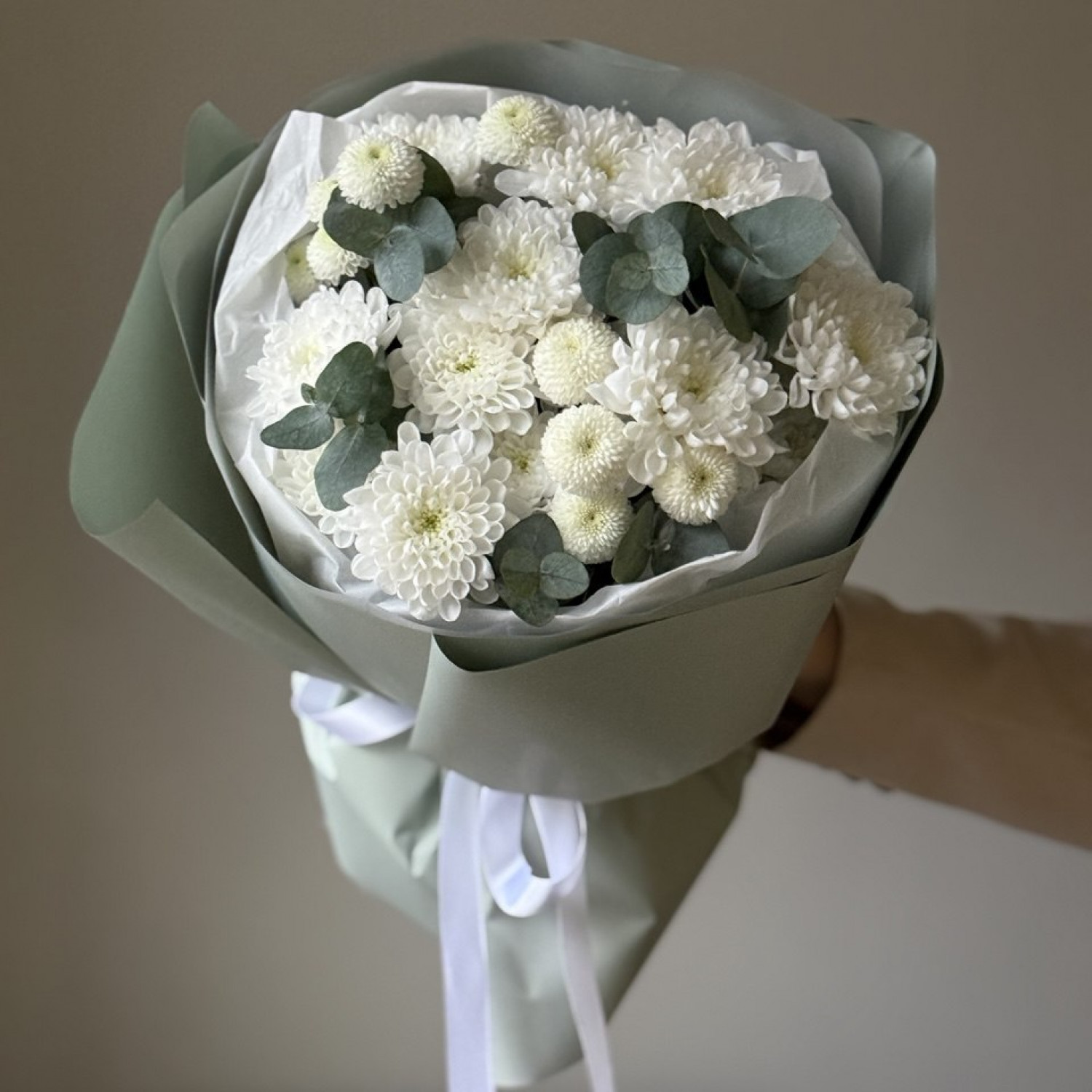 Букет из Хризантем микс 180