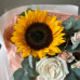 Авторский букет с Подсолнухом №106
