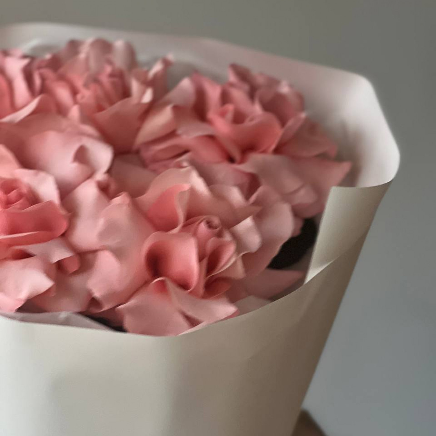 Букет из 5 французских (вывернутых) роз Хермоса