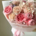 Авторский букет в нежной розовой гамме №18