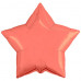 Звезда фольга коралловый
